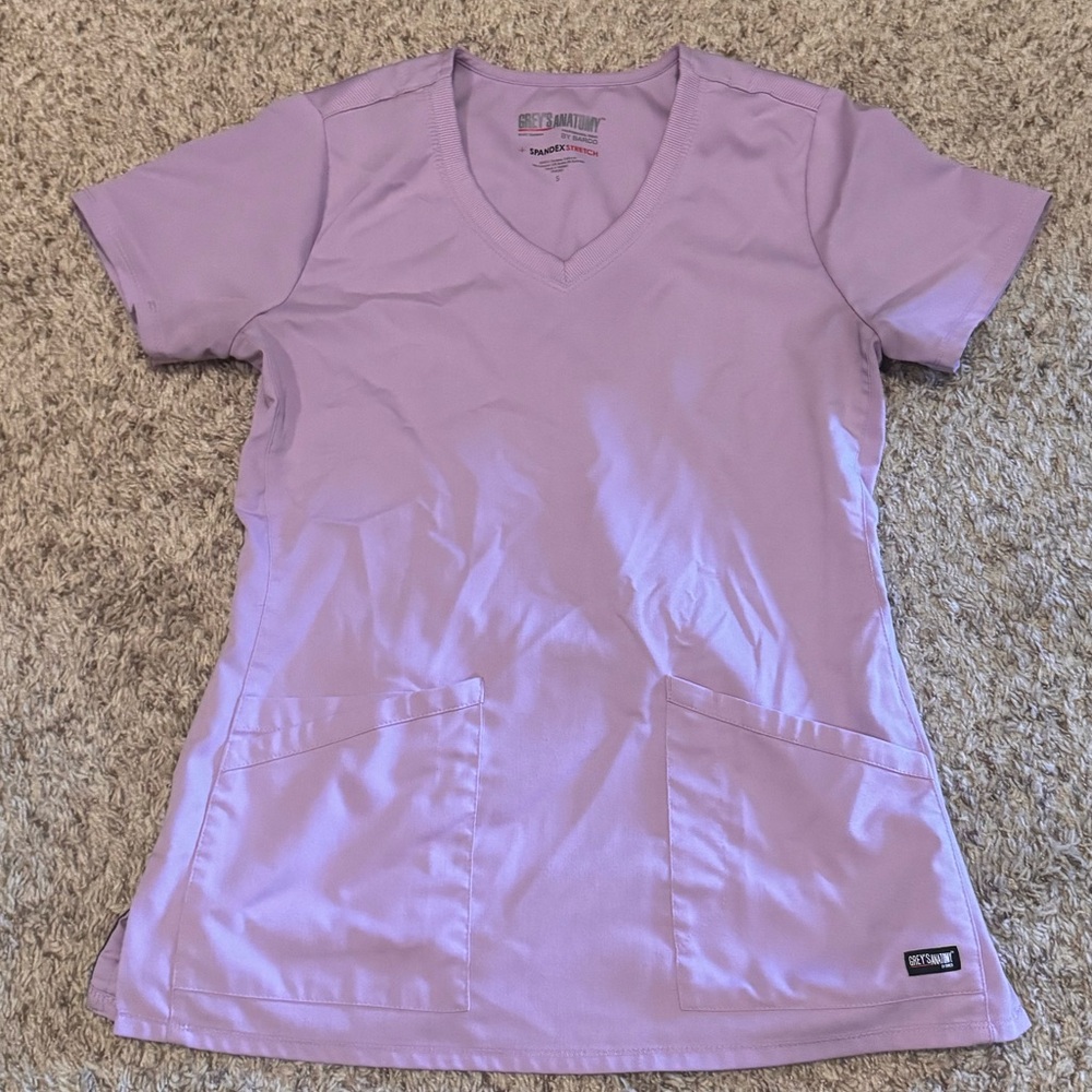 Grey's Anatomy scrub set in lavender!